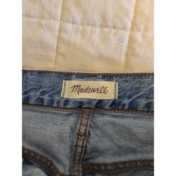 Madewell Light Wash Straight Perfect Vintage Jeans 24 - Picture 9 of 11